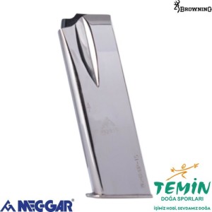 MEC-GAR Browning HP 9MM Beyaz Tabanca Şarjörü