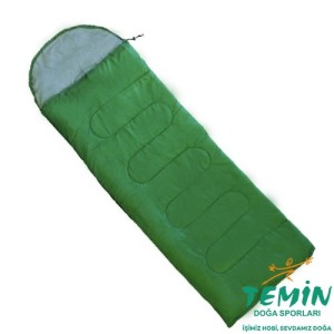 T. DFT Düz Başlık190+30cm)x75 Yeşil 5/15° Uyku Tulumu