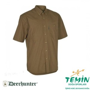 T. DEERHUNTER Nıkhıl Red Kareli Kısa Kol Gömlek 41/42