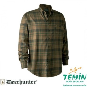 DEERHUNTER Kyle Yeşil Kareli Gömlek 43/44