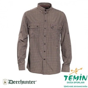 T. DEERHUNTER Tucker 399 Bamboo Uzun Kol Gömlek 43/44