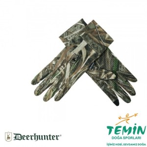 T. DEERHUNTER Silikon Noktalı Max5 Kamo Eldiven