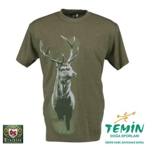 T. OS-Trachten Erkek Yarım Kollu Tshirt L