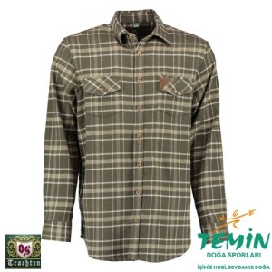 T. OS-Trachten Kareli Uzun Kollu Gömlek 43/44