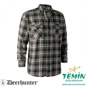 DEERHUNTER Marvin Yeşil Kareli Gömlek 41/42