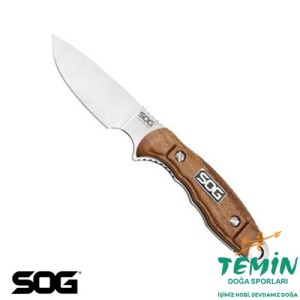 S. SOG HT012L-CP HuntsPoint Skinning Ahşap Sap Bıçak
