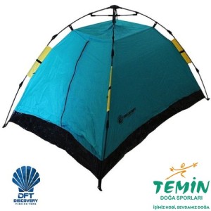 DFT 2 Kişilik Oto.Mavi Tek Kat Çadır 200x150x130cm