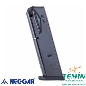 MEC-GAR F92 SB Beretta-Yavuz Tabanca Şarjörü Siyah