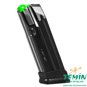 Mec-Gar Glock 19 Tabanca İçin 18 Mermi Kapasiteli Yedek Şarjör