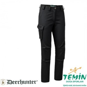 DEERHUNTER Lady Traveler Siyah Pantolon 36