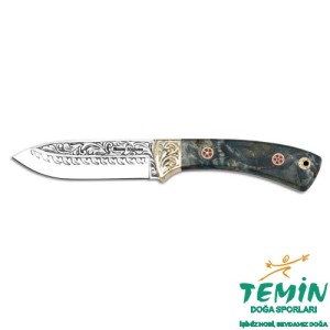 Bora 309 Falcon Stabilize Saplı Gravürlü Bıçak