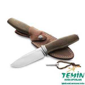 Lionsteel Acha Green Burlap Mikarta Bıçak