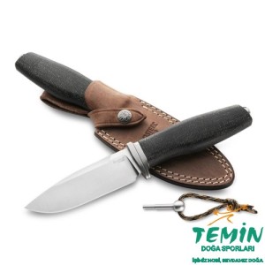 Lionsteel Acha Black Burlap Mikarta Bıçak