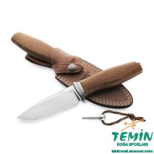 Lionsteel Acha Natural Burlap Mikarta Bıçak