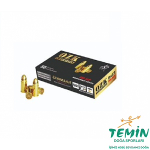 9x17 mm (380 Auto) Özkursan FMJ 100 Grn Kısa 9 Tabanca Fişeği