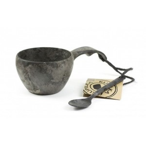 Kupilka 21 Classic Kaşıklı Bardak Siyah