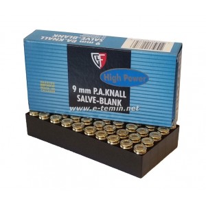 Fiocchi 9mm High Power Kurusıkı Ses Mermisi