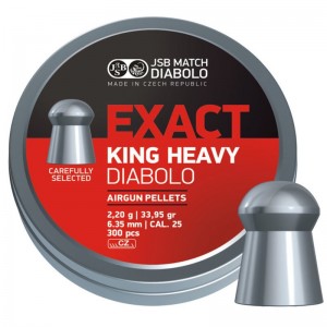 Jsb Exact Kıng Heavy Dıabolo 25 6.35mm Havalı Saçma