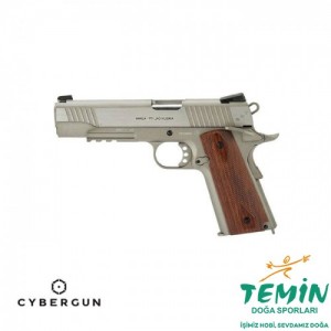 CYBERGUN S.Arms 1911 TR Gümüş 4,5mm Havalı Tabanca
