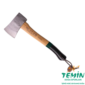 Adler Yankee Balta 650 Gr, Ağaç Sap 38 cm, Yeşil/Siyah