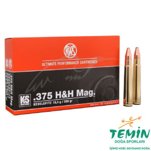 Rws & Ruag 375 H.H. Magnum SP-300 Grn Yivli Tüfek Mermisi