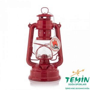 Feuerhand Hurricane Lantern 276 Gemici Feneri Kırmızı