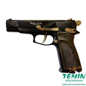 Ekol ES66 Siyah Altın İşlemeli Havalı Tabanca