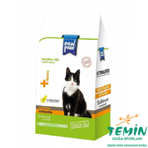 Pawpaw Steril Somonlu Kısırlaştırılmış Yetişkin Kedi Maması 1.5 Kg