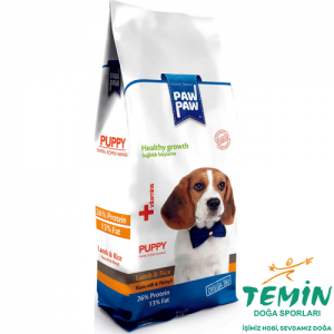 Pawpaw Kuzulu Pirinçli Yavru Köpek Maması 3 Kg