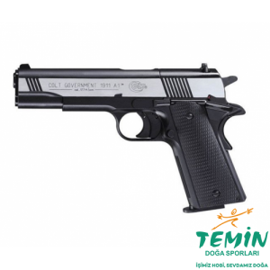 Umarex Colt Government 1911 A1 4.5 mm Havalı Tabanca Gümüş / Siyah