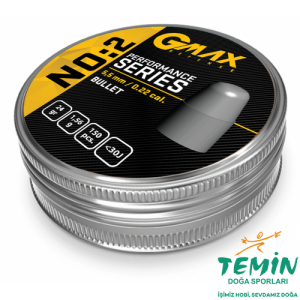 Gmax Performans Serisi Bullet 5.5mm Havalı Saçma No:2