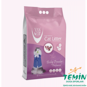 VanCat W225 Bebek Pudrası Kokulu Kedi Kumu 10 kg