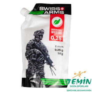 Swiss Arms Bio 0,25 g 4000 Adet Airsoft BBs