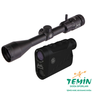 Sig Sauer Buckmasters 1500 Lazer Mesafe Ölçer ve 3-12x44mm Dürbün Combo Seti